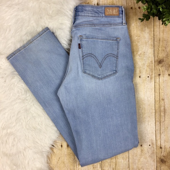 levi's women's 525 perfect waist straight jeans